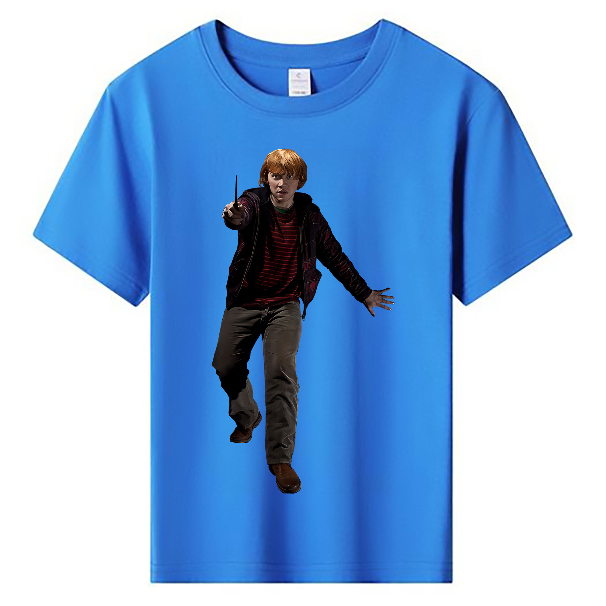 （画像用） Harry Potter ハリー・ポッターシリーズ 綿100％キッズTシャツ（フロントプリント）